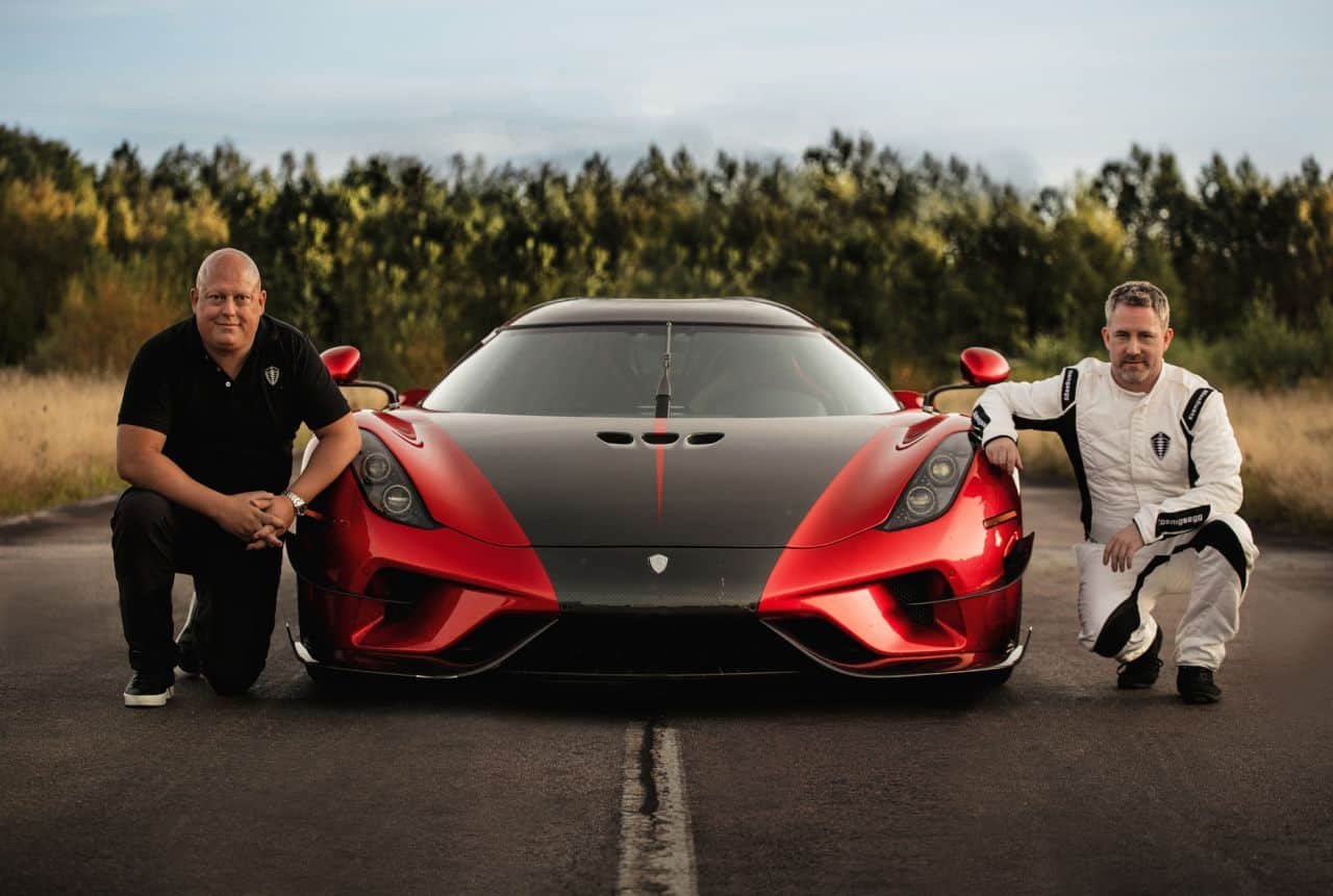 Koenigsegg Regera 0-400-0 record