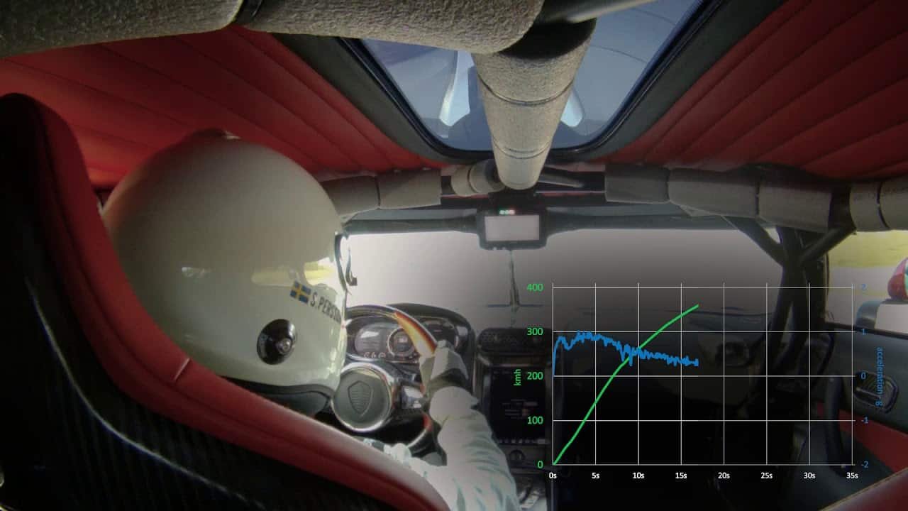 Koenigsegg Regera-0-400-0-record run-onboard