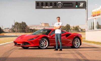 Mick Schumacher-Ferrari F8 Tributo-Fiorano