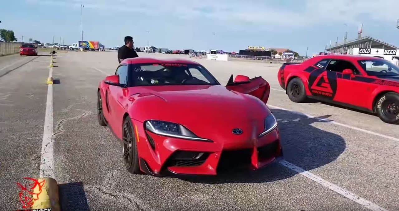 Toyota Supra vs Dodge Demon