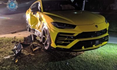 Yellow-Lamborghini-Urus-Crash-Perth-Australia-1