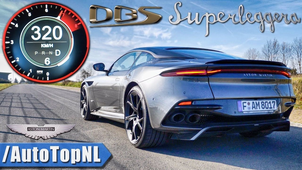 Aston Martin DBS Superleggera-Autobahn-Top Speed
