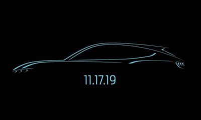 Ford Mustang Mach-E Electric SUV-Teaser