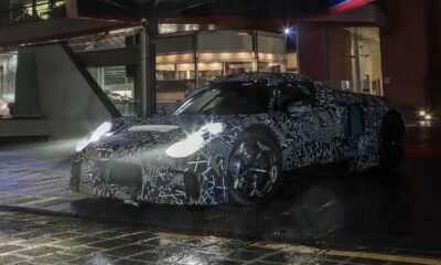 Maserati mid-engine super sports car prototype-4