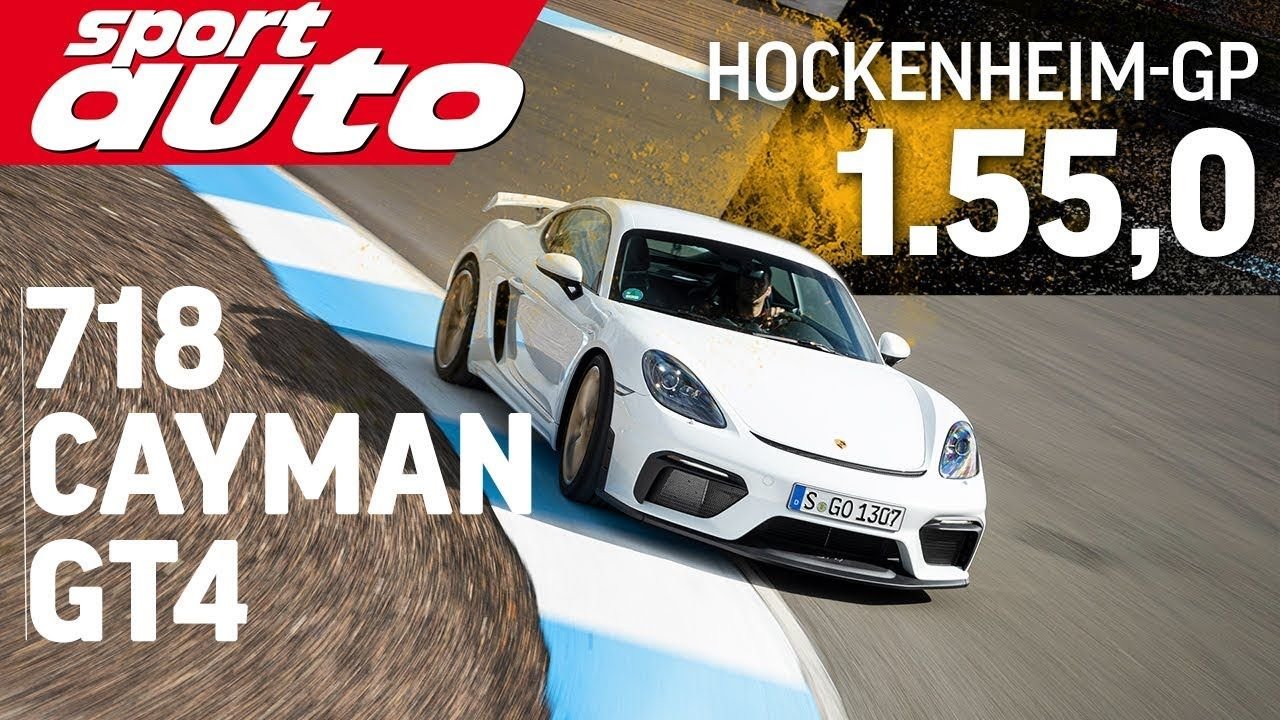 Porsche 718 Cayman GT4-Hockenheim lap time
