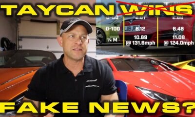 Porsche Taycan vs Tesla Model S-Top Gear-Cheated