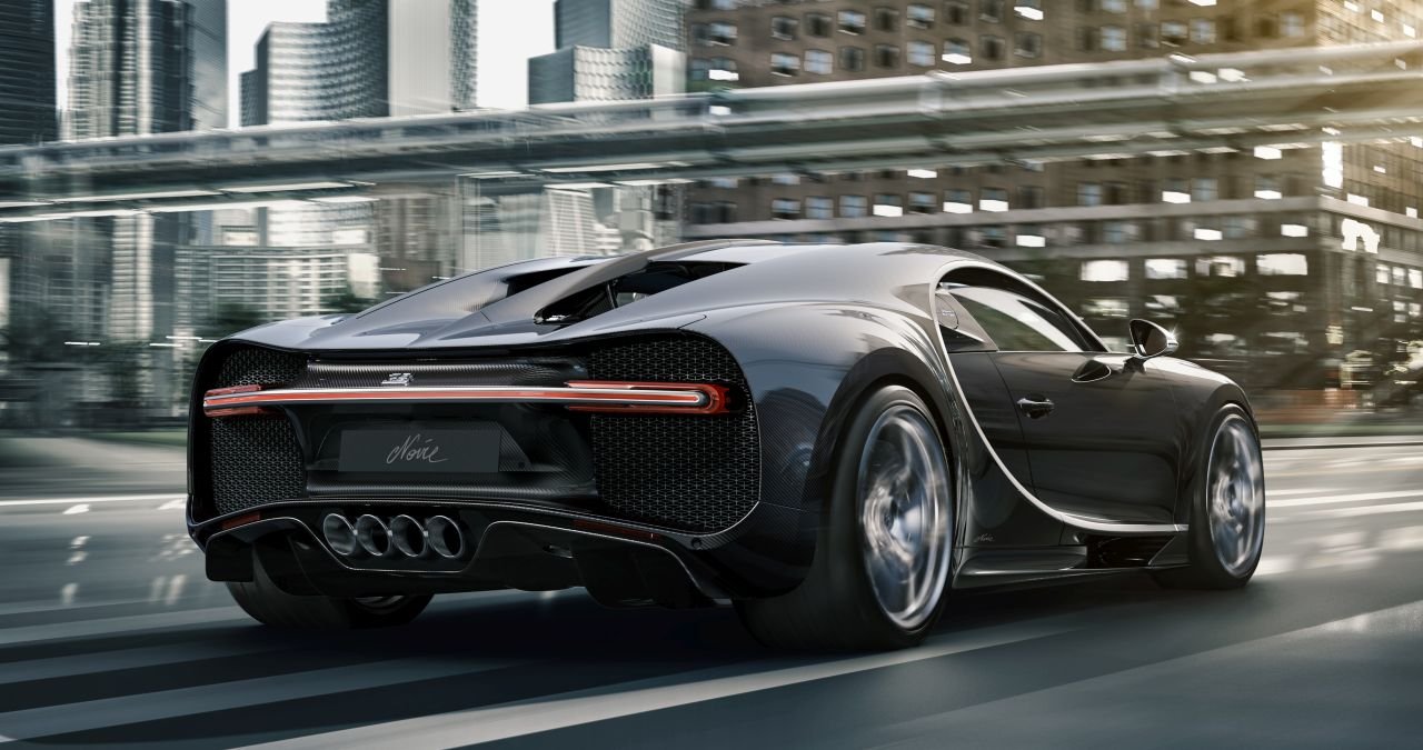 All-Black Bugatti Chiron Noire Special Edition-2