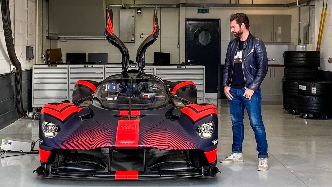 Aston Martin Valkyrie on-board video