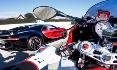 Bugatti Chiron-BMW S1000RR-street racing