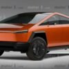 Production-spec Tesla Cybertruck-Rendering