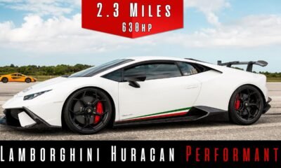 Supercharged Lamborghini Huracan Performante-Top Speed