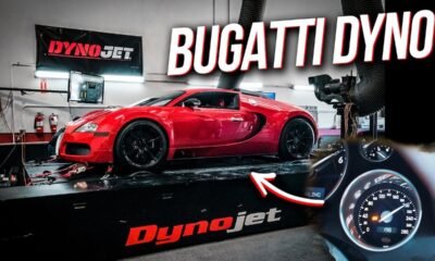 Bugatti Veyron dyno-run