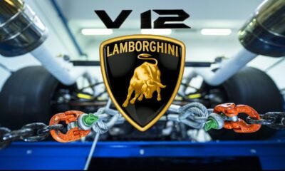 Lamborghini Aventador SVR V12 Engine Sound