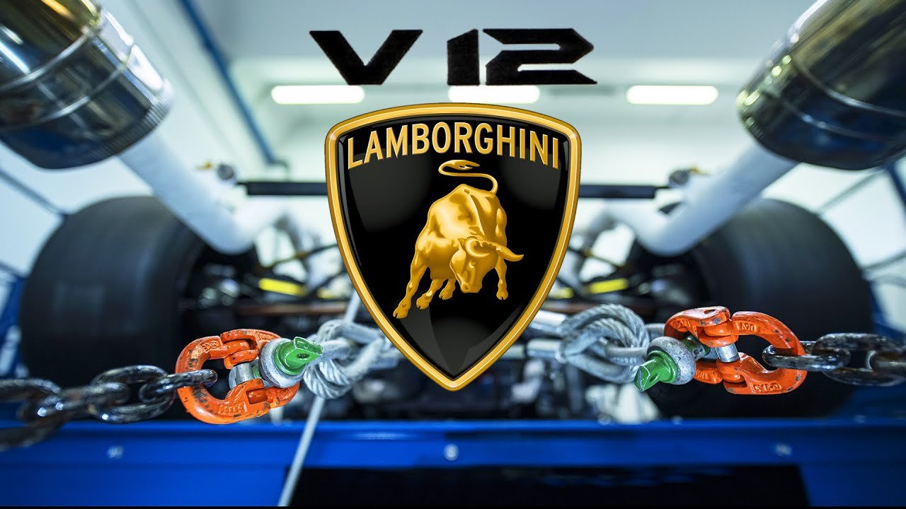 Lamborghini Aventador SVR V12 Engine Sound