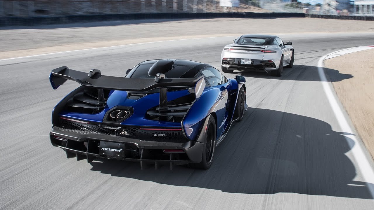 McLaren Senna-Laguna Seca Lap Record