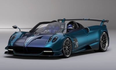 Pagani Huayra BC Roadster-Blue Carbon
