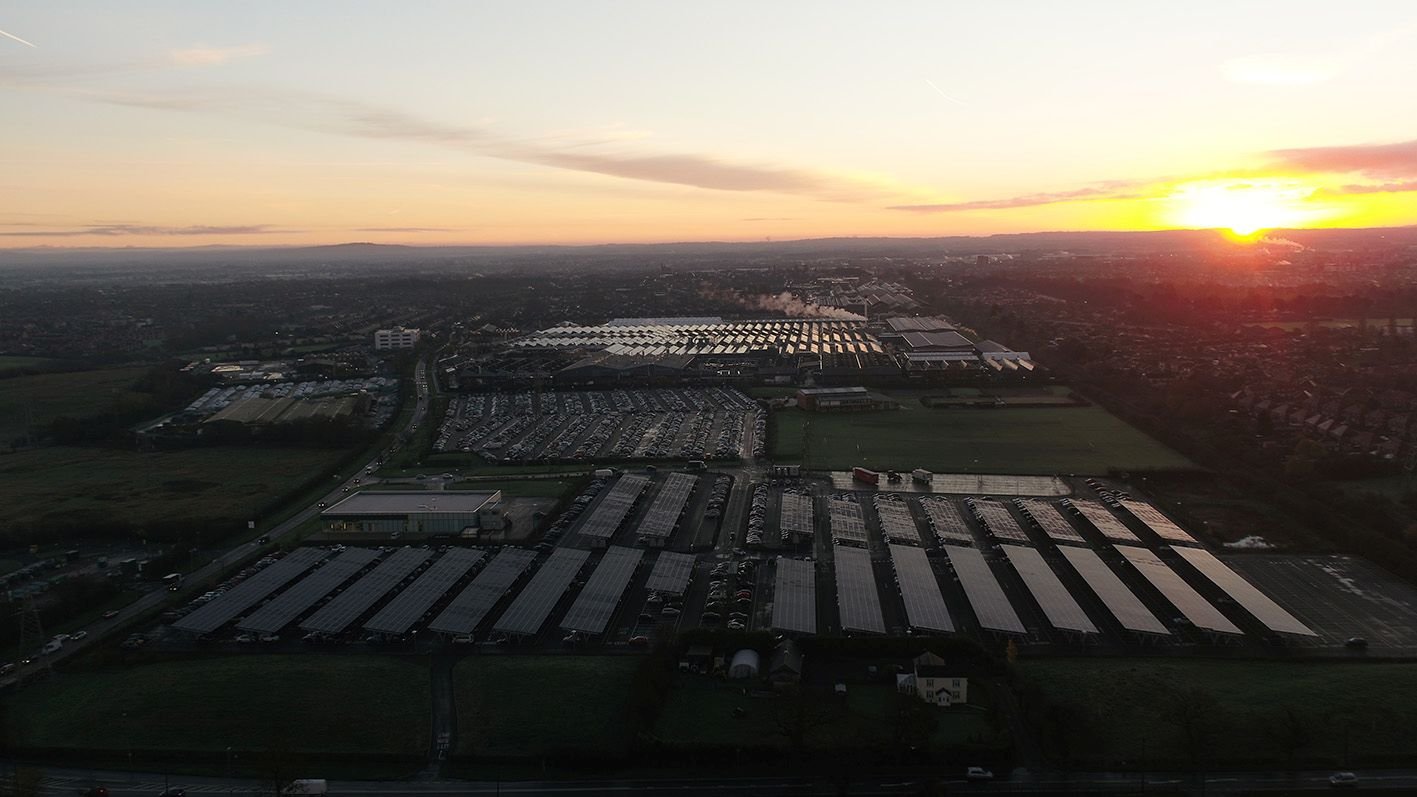 Bentley Crewe factory shutdown