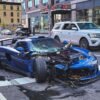 Gemballa Mirage GT NYC crash-1