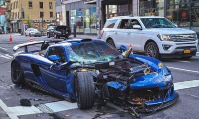 Gemballa Mirage GT NYC crash-1