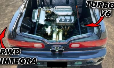 Mid-engine Honda Integra-Texas Steet Racing