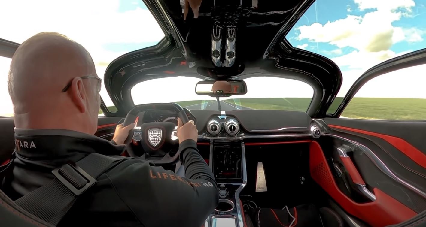 SSC Tuatara Acceleration on-board