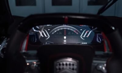 SSC Tuatara instrument cluster