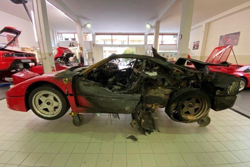 Ferrari F40 Monte Carlo-Fire-Restoration-2