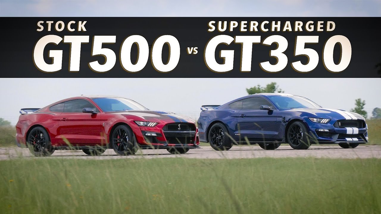 Hennessey HPE850 Mustang GT350 vs GT500