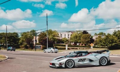 LaFerrari FXX-K EVO-driving on the streets-1