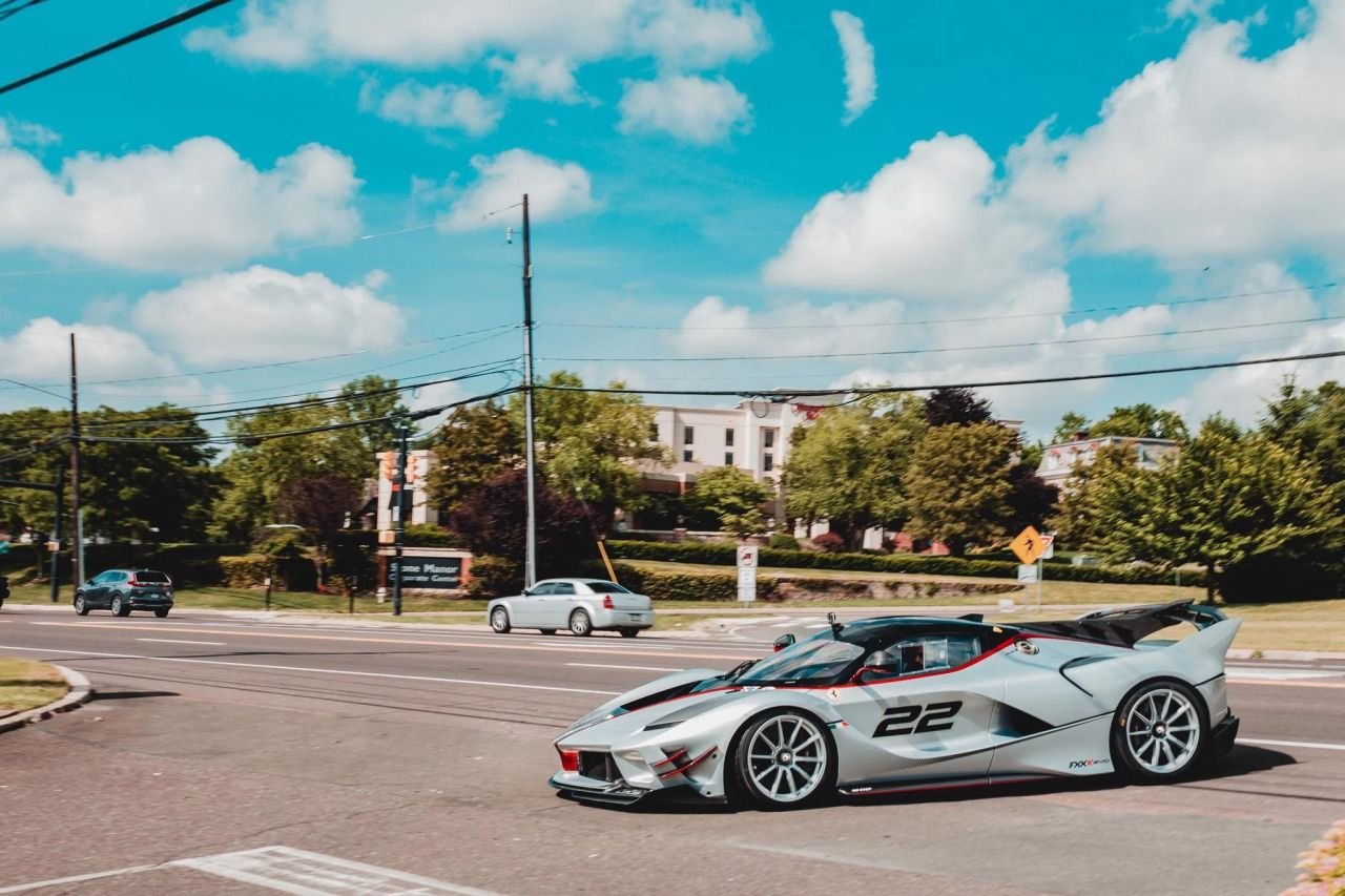 LaFerrari FXX-K EVO-driving on the streets-1