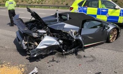 Lamborghini Huracan Performante Spyder-Crash-UK-1