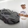 McLaren P1-electric mode acceleration