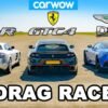 McLaren SLR vs Ferrari GTC4Lusso vs Aston Martin DBS Superleggera
