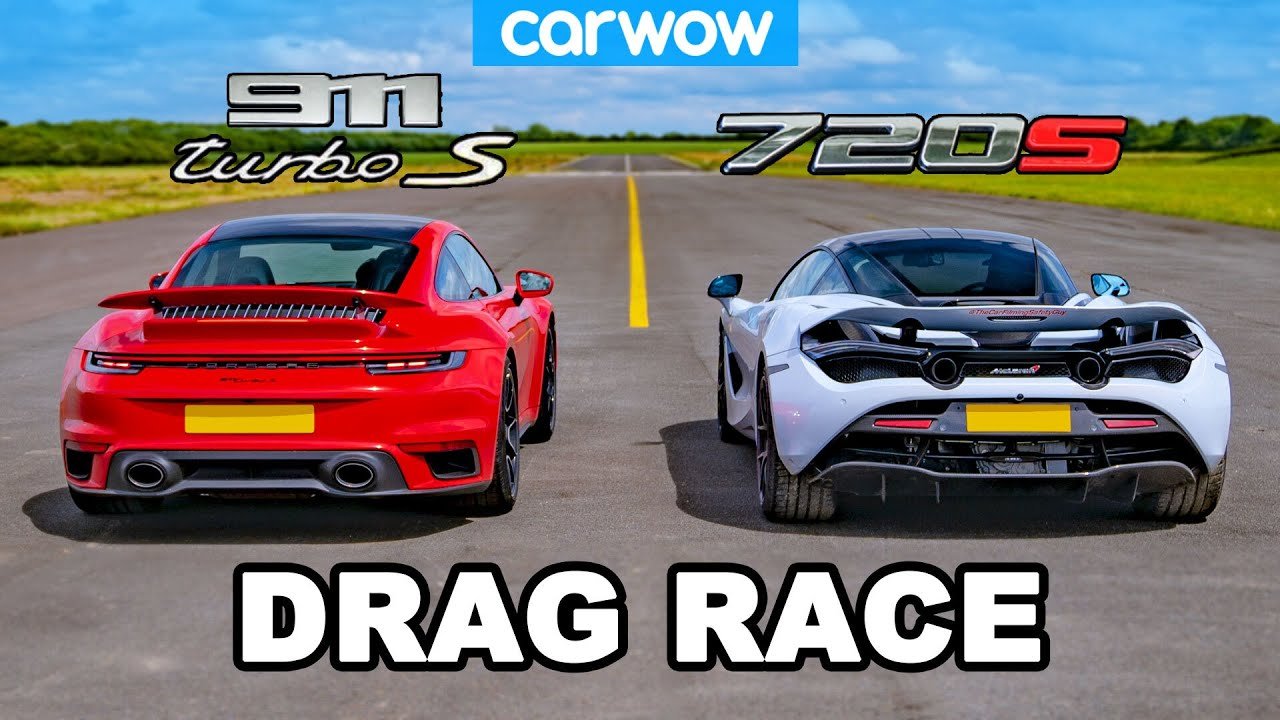 Porsche 911 Turbo S vs McLaren 720S