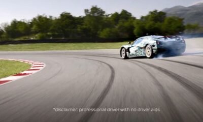 Rimac C-Two drifting