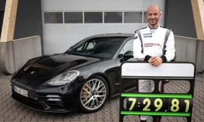 2021 Porsche Panamera Nurburgring lap record