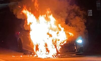 Audi RS3-Fire-Denver-Street-Racing-1320videos