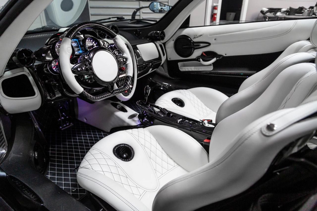Matte Black Pagani Huayra Roadster-for-sale-3