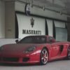 Zanzibar Red Porsche Carrera GT-China-1