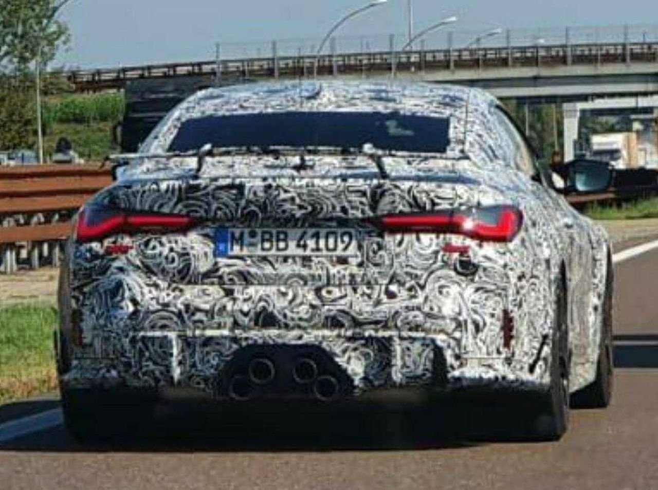 G22 BMW M4 GTS-spy shots