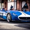 Blue Ferrari Monza SP2-London