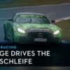 Williams F1 George Russell-Mercedes-AMG GT R- Nurburgring