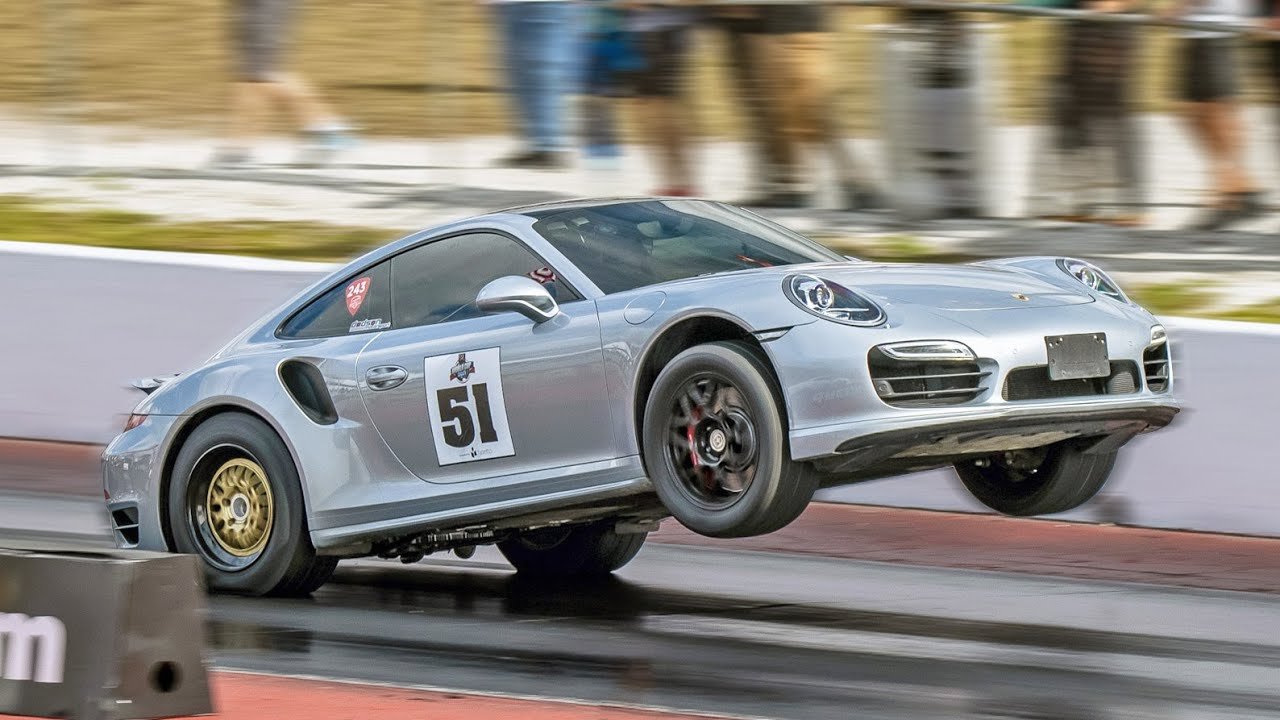 1500HP-Porsche-911-Turbo-Drag-Race-wheelie