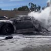 Lamborghini Murcielago-fire-LA-1
