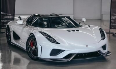 Pearl White Koenigsegg Regera-1