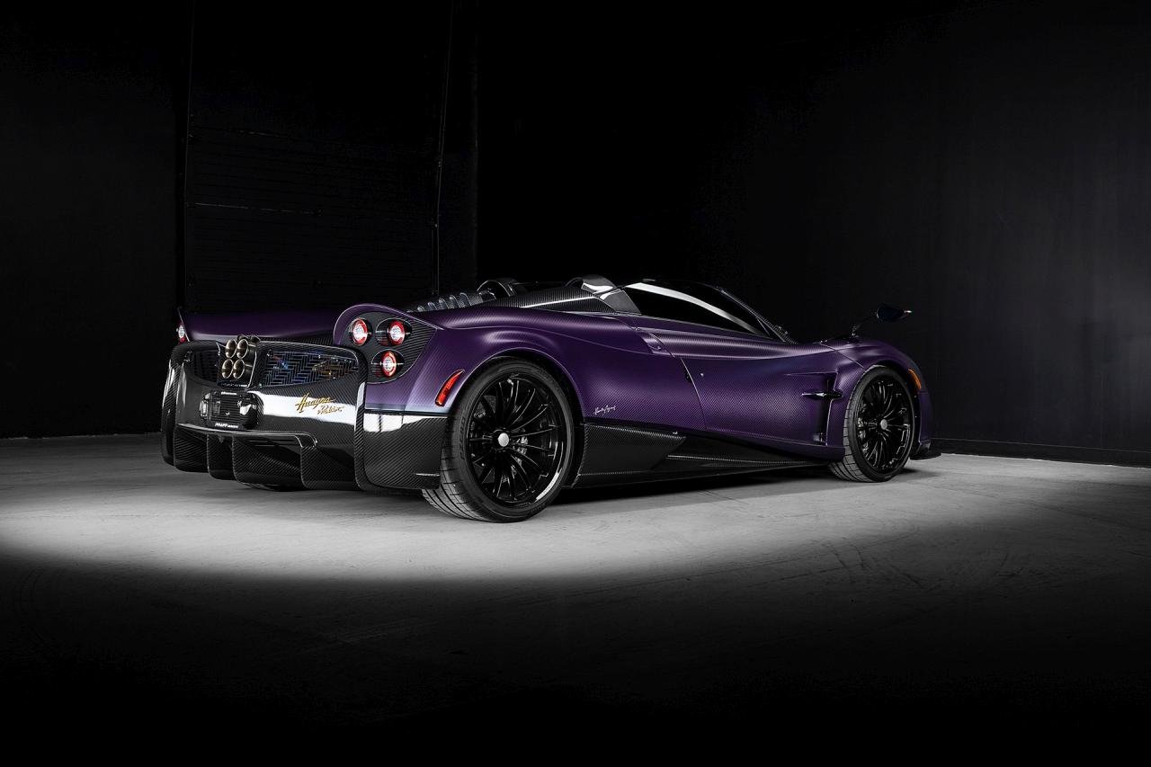 Purple Carbon Pagani Huayra Roadster-for-sale-Canada-2