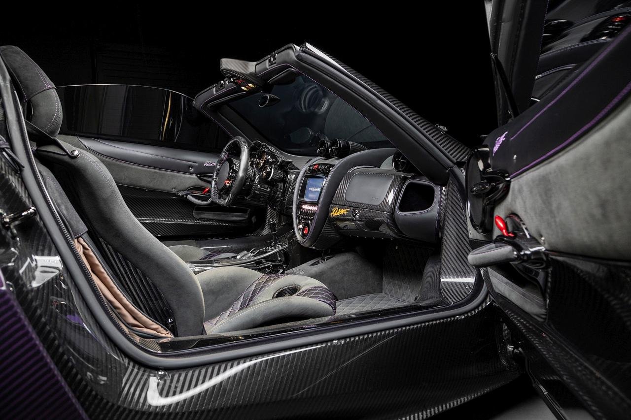 Purple Carbon Pagani Huayra Roadster-for-sale-Canada-3