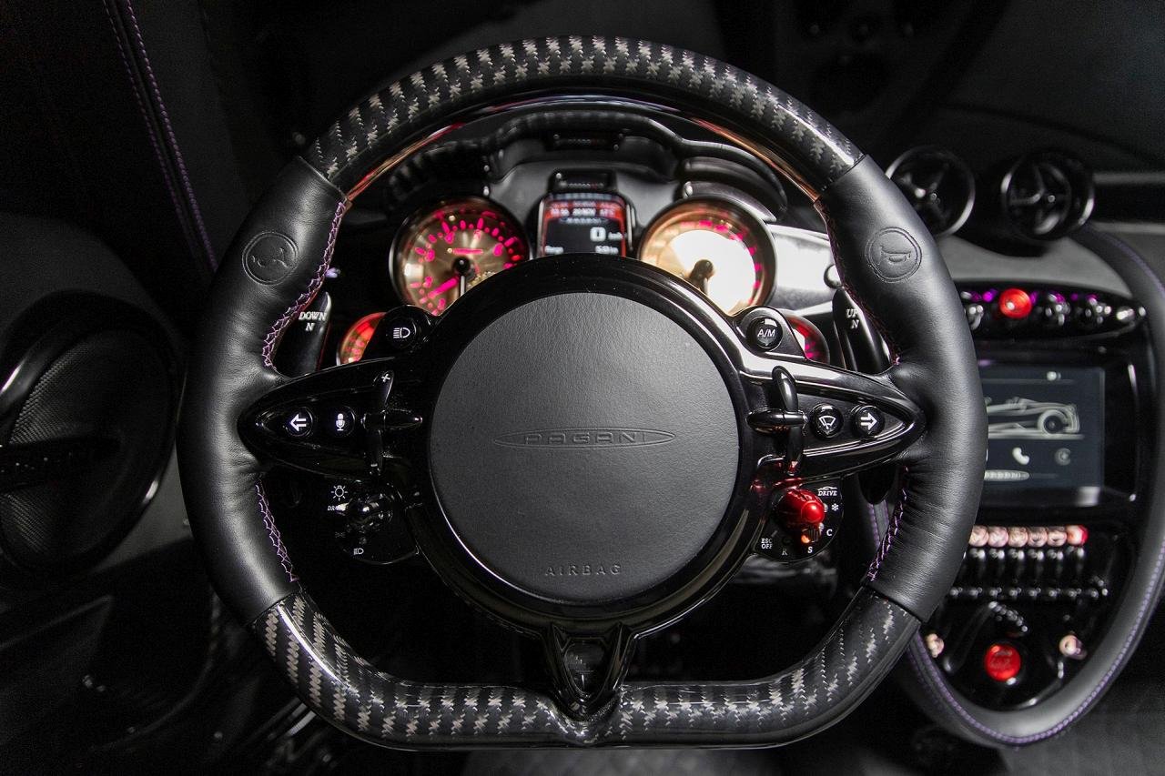 Purple Carbon Pagani Huayra Roadster-for-sale-Canada-4