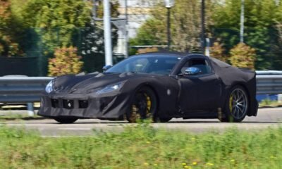 ferrari-812-gto-spy-photos-front-three-quarters
