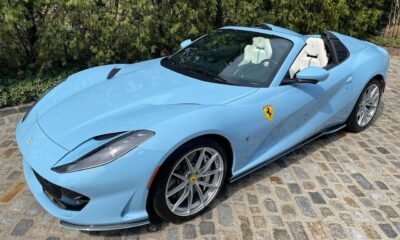 Baby Blue Ferrari 812 GTS-Tailormade-US-1